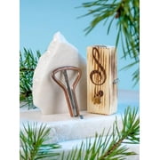 Treble Clef Harp - Beginner's Handmade Musical Instrument with Excellent Sound