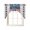 White, variant on Anniversary USA Flag Kitchen Curtains Sets 24 Inch Length with Valance, Statue of Liberty Vintage Swag Valances and Tiers Curtain Set Drapes Swag Curtains for Living Room, Bathroom, Bedroom, Cafe
