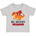 thumbnail image 3 of Inktastic Big Brother Cute Red and Orange Dragon Boys Toddler T-Shirt, 3 of 5