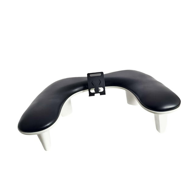Soporte para brazos de manicura, cómodo y , herramienta de salón para uñas acrílicas, ideal para manicuristas principiantes y para uñas de los Negro