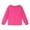Hot Pink, variant on GiLiling Toddler Teen Girls Oversized Crewneck Long Sleeve Sweatshirt Drop Shoulder Pullover Fashion Trendy Casual Fall Winter Top (Red, 7-8 Years)