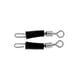 thumbnail image 5 of Conector de enlace de pesca de línea secundaria de 200 piezas Clip de pesca rápido eslabón giratorio giratorio S M Macarena Conector de línea de pesca, 5 of 8