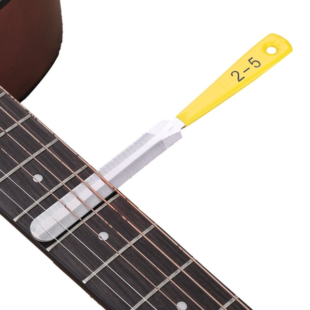 Guitar File, Stainless Steel Anti-Rust Repair Tool Easy To Carry Guitar Nail Puller, For Banjo Bass