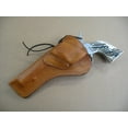 thumbnail image 2 of Ruger Blackhawk 4 5/8" Single Action Revolver Leather Cross Draw Holster TAN RH, 2 of 2