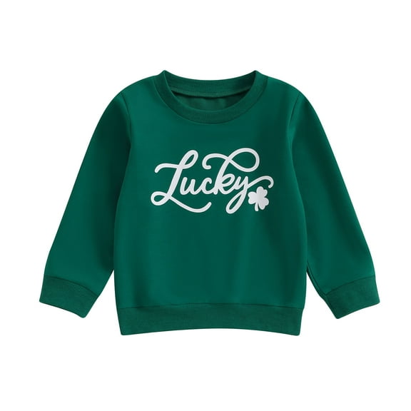 Bagilaanoe Toddler Baby Girl Boy Casual Sweatshirt Long Sleeve Letter Print Pullover 3T 4T 5T 6T Kids Loose Tee Tops