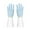 Blue BU, variant on Latrodar Water Proof Gloves Water Gloves Assorted Novelty ves Housework Gloves Green 6x3.6 Inch Home Gadgets
