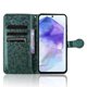 thumbnail image 2 of Funda de piel con estampado de lunares y billetera para Samsung Galaxy A55 5G - Plateada s202412245585, 2 of 5