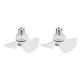 thumbnail image 1 of Esquirla Ceiling Fan No Light Creative Socket Fan for Living Room Dining Room Kitchen, 1 of 8