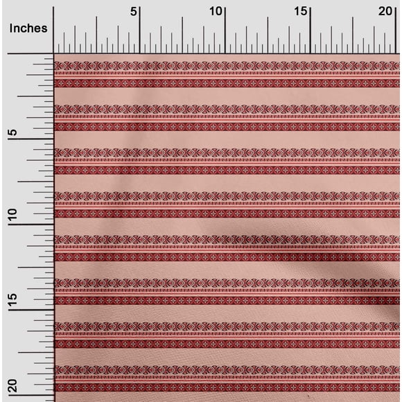 oneOone Tissu Tabby en Soie Tissu à Imprimé Artistique de Fleurs BTY 42 Pouces de Large