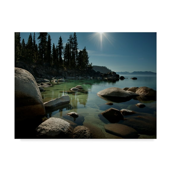 Trademark Fine Art 'Heaven Over Tahoe' Canvas Art by Natalie Mikaels