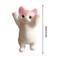 thumbnail image 3 of RXIRUCGD Squish Cats Stress Relief Toy Taba Shocked Fidget Doll Soft For Pet Lovers Home Office Decor Relaxation Gift To Students, 3 of 5