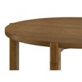 thumbnail image 2 of Lilola Home Andrew 47-inch Round Dining Table, Mid-Century Modern Walnut Finish Wood Table, 2 of 5