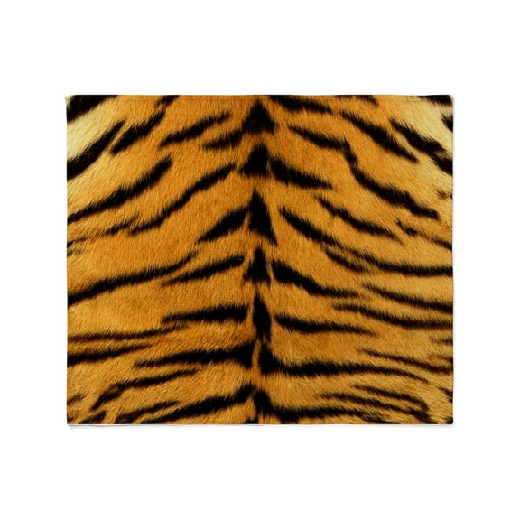 CafePress - Tiger Fur Print Throw Blanket - Soft Fleece Throw Blanket, 50"x60" for All Ages