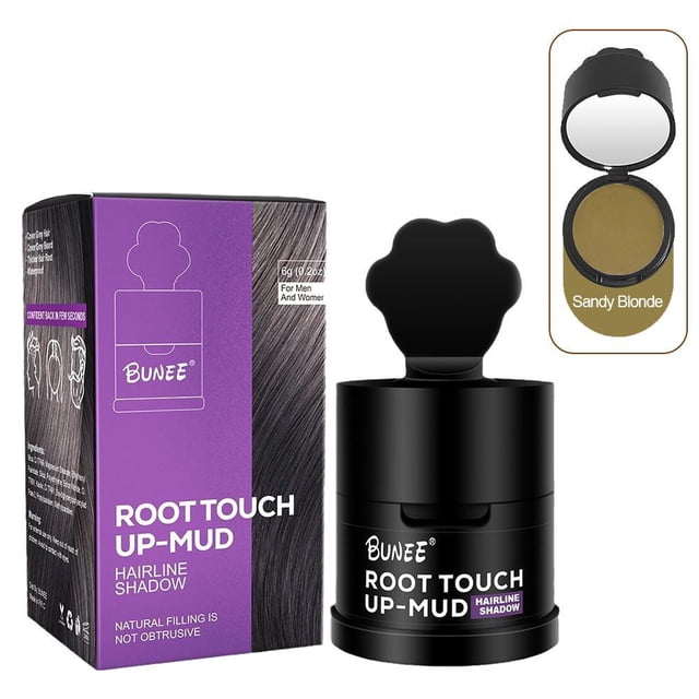 Hairline Contouring Mud 4g Waterproof Shading Powder for Natural Hairline and Forehead Enhancement 4-Piece Set