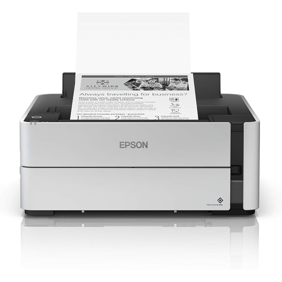 Epson EcoTank ET-M1170 Wireless Monochrome Supertank Printer with Ethernet (Sold without manufacturer warranty)