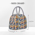 thumbnail image 2 of Balery Fashionable Paisley Bolsa de Almuerzo para Mujeres, Caja de Almuerzo, Bolsa de Almuerzo Pequeña Impermeable, Tote de Almuerzo Reutilizable con Gran Capacidad, 2 of 6