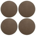 thumbnail image 1 of OFFIGAM 4Pcs Vehicle Wheel Hub Covers Coffee ABS Car Accessories Easy Installation, 1 of 7