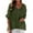 Army Green, variant on Scyoekwg Womens Tops Trendy Summer Loose Comfy Plus Size V-Neck Embroidered Cotton and Linen Tops Going Out Tops Classic Solid Color Short Sleeve Casual Tshirt Blouses (Black,XXXL)