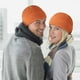 thumbnail image 5 of Gorro de punto reflectante unisex, cálido y aislante, de alta visibilidad, diseño moderno, para viajes al aire libre, función de seguridad, mezcla de lana resistente, para uso diurno y, 5 of 9