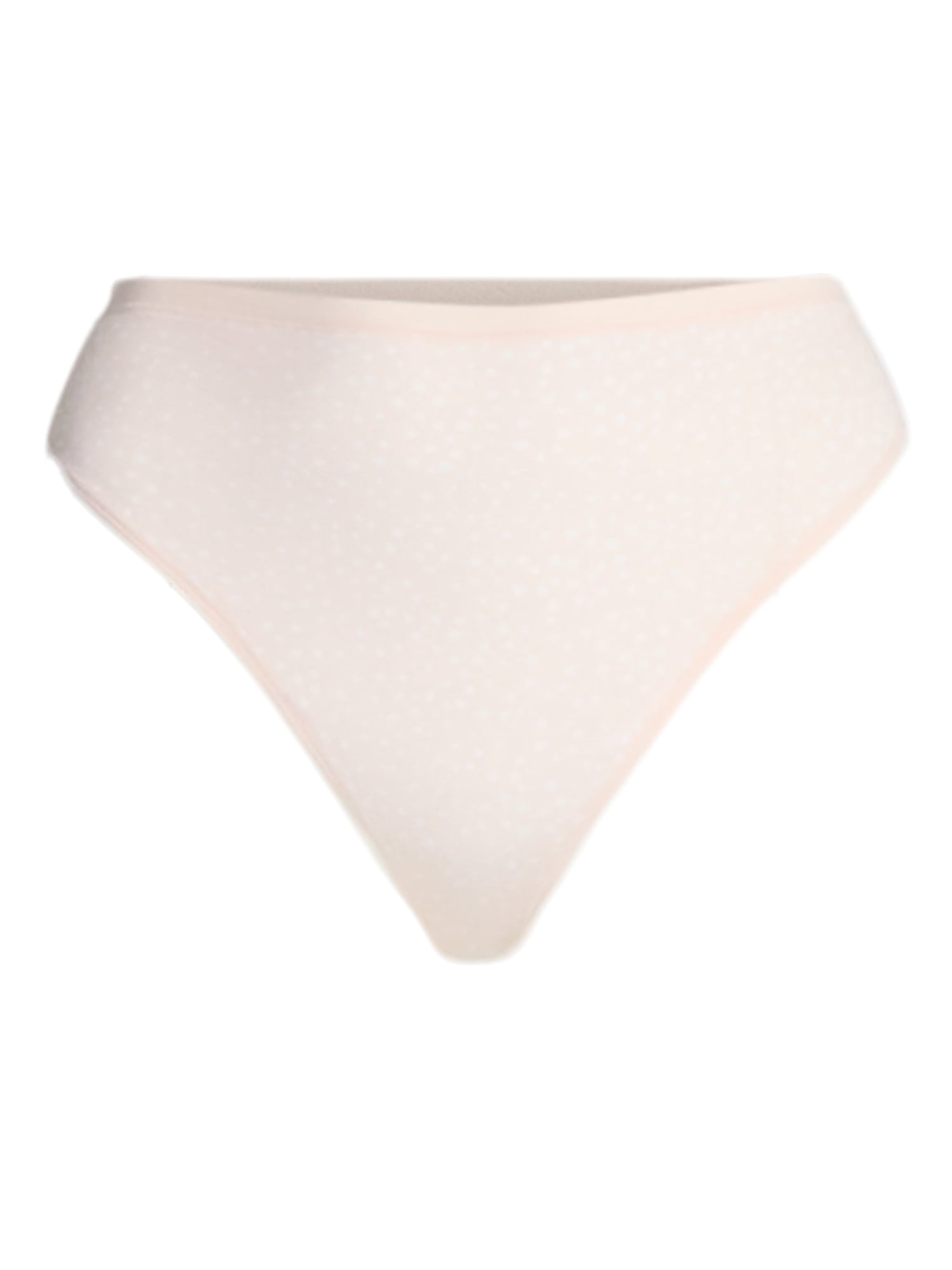 Joyspun Women's Plus Cotton-Blend Thong Panties, 3-Pack, Sizes 1X-5X