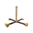 thumbnail image 1 of Wooden Parrot Play Gym With Rotating Stand Bird Activity Center Chew For Large Medium Birds, 1 of 3