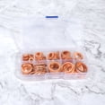 thumbnail image 1 of unbranded 140Set Assorted Color Flat Gasket Sealing Sump Plugs Water Fittings, 1 of 6
