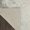 thumbnail image 6 of Nourison Elation Damask Ivory Grey 5'3" x 7'3" Area Rug, (5x7), 6 of 9