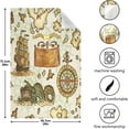 thumbnail image 3 of Coolnut Soft Absorbent Reusable Kitchen Towels, Set of 6|28x18 in, Map of Treasure Island Dining Kitchen Living Room Tea Towels Dish Towels Decorative Towels Washcloth Gift, 3 of 7