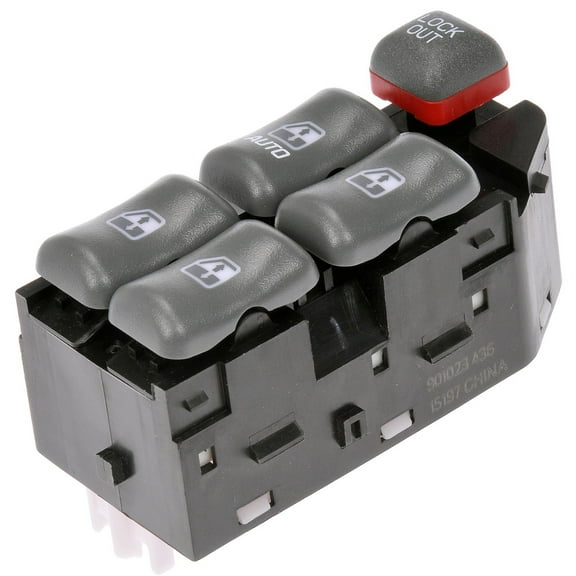 Dorman 901-023 Power Window Switch - Front Left, 5 Button for Specific Pontiac Models