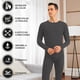 thumbnail image 2 of Conjunto De Ropa Interior Térmica De Hombre,Ropa Térmica De Hombre,Tops Y Pantalones,Cálido,Forro Polar,Súper Suave,para Otoño E Invierno, 2 of 3