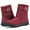 Winered, variant on Ablanczoom Snow Boots Womens with Warm Fuzzy Faux Fur Slip-on Woman Winter Booties Shoes