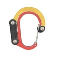 thumbnail image 2 of Homeer Climbing Carabiner Carabiner Hook Carabiner Clip Strong Load-Bearing Climbing Carabiner D Shape Buckle for Outdoor Camping, 2 of 10