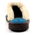 thumbnail image 3 of Lazy Dogz Womens Otto Faux Fur Trim Suede Slippers, 3 of 7