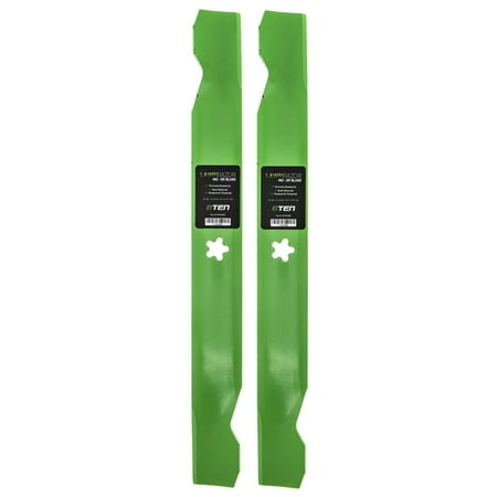 8TEN LawnRAZOR Hi Lift Blade Set For 42 Inch Deck Craftsman Poulan AYP