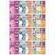 thumbnail image 1 of 24 Sheets Easter Stickers DIY Craft Holiday Gifts Making 6 Style Animal Face Stickers Game for Kids Party Favor Toy, 1 of 4