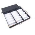 thumbnail image 3 of Eyeglasses Storage Box Sunglasses Organizer Display Case Glasses Holder 18 Slots, 3 of 6