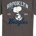 thumbnail image 3 of Peanuts - Brooklyn Beagles - Men's Short Sleeve Graphic T-Shirt, 3 of 6