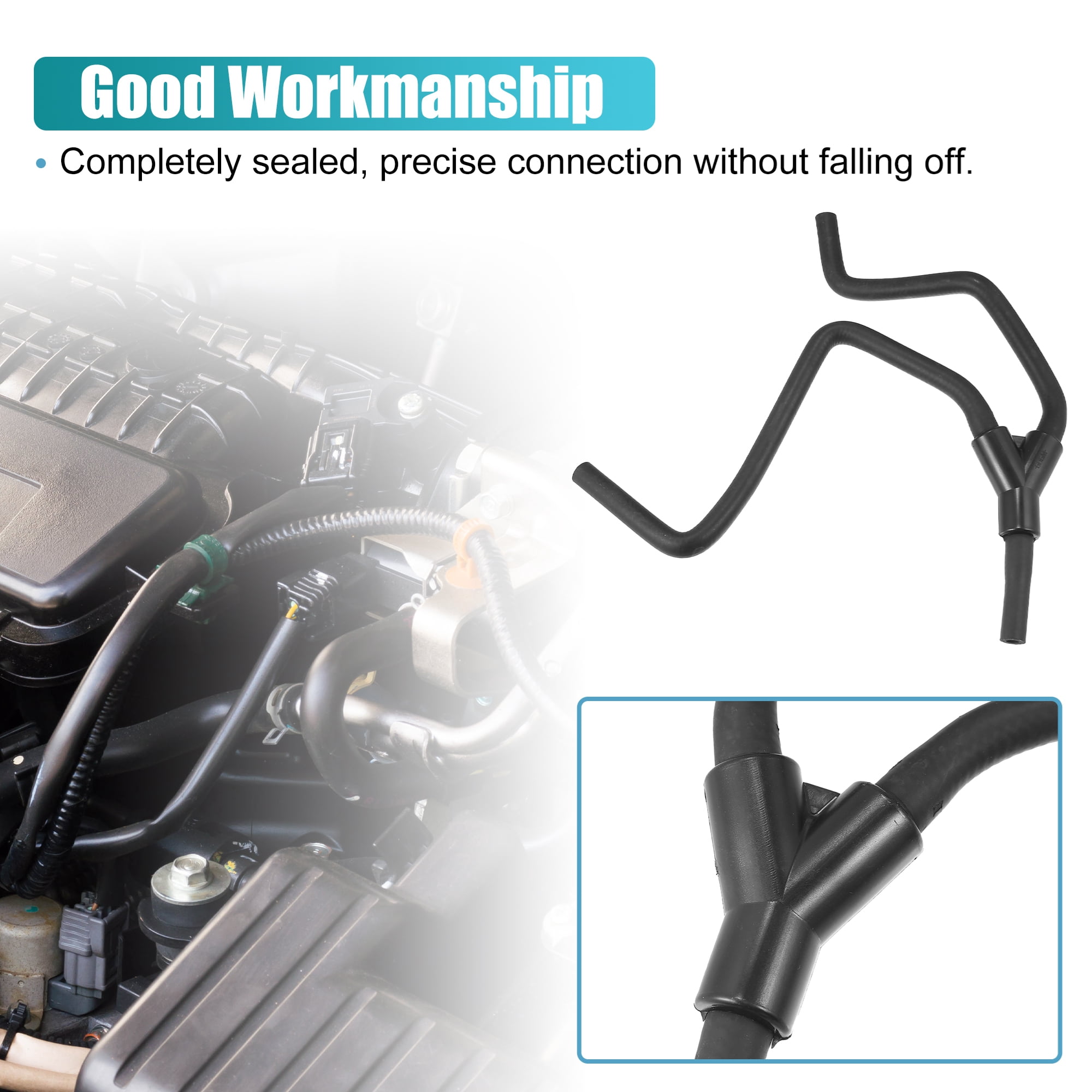 Unique Bargains Upper Radiator Surge Tank Inlet Hose for Cadillac for Chevrolet Camaro