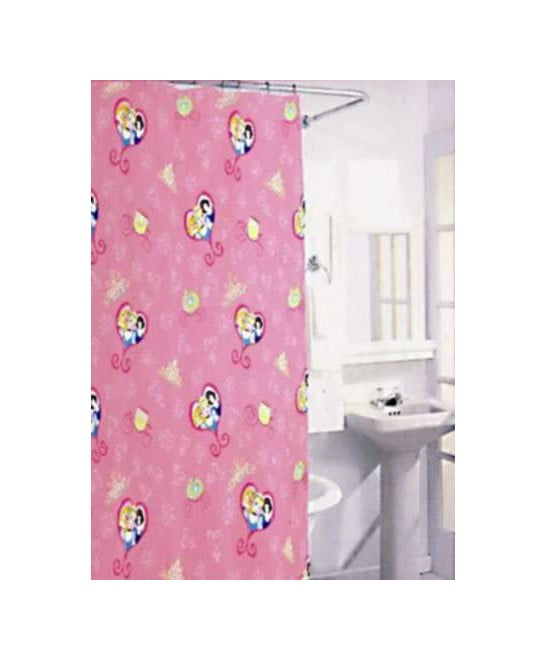Disney Princess SHower Curtain Set 72"x72"