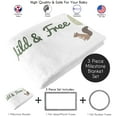 thumbnail image 2 of Sweet Jojo Designs Woodland Animal Pals Boy, Girl, Unisex/Gender Neutral Fleece Milestone Baby Blanket Set 3 Piece, 2 of 5