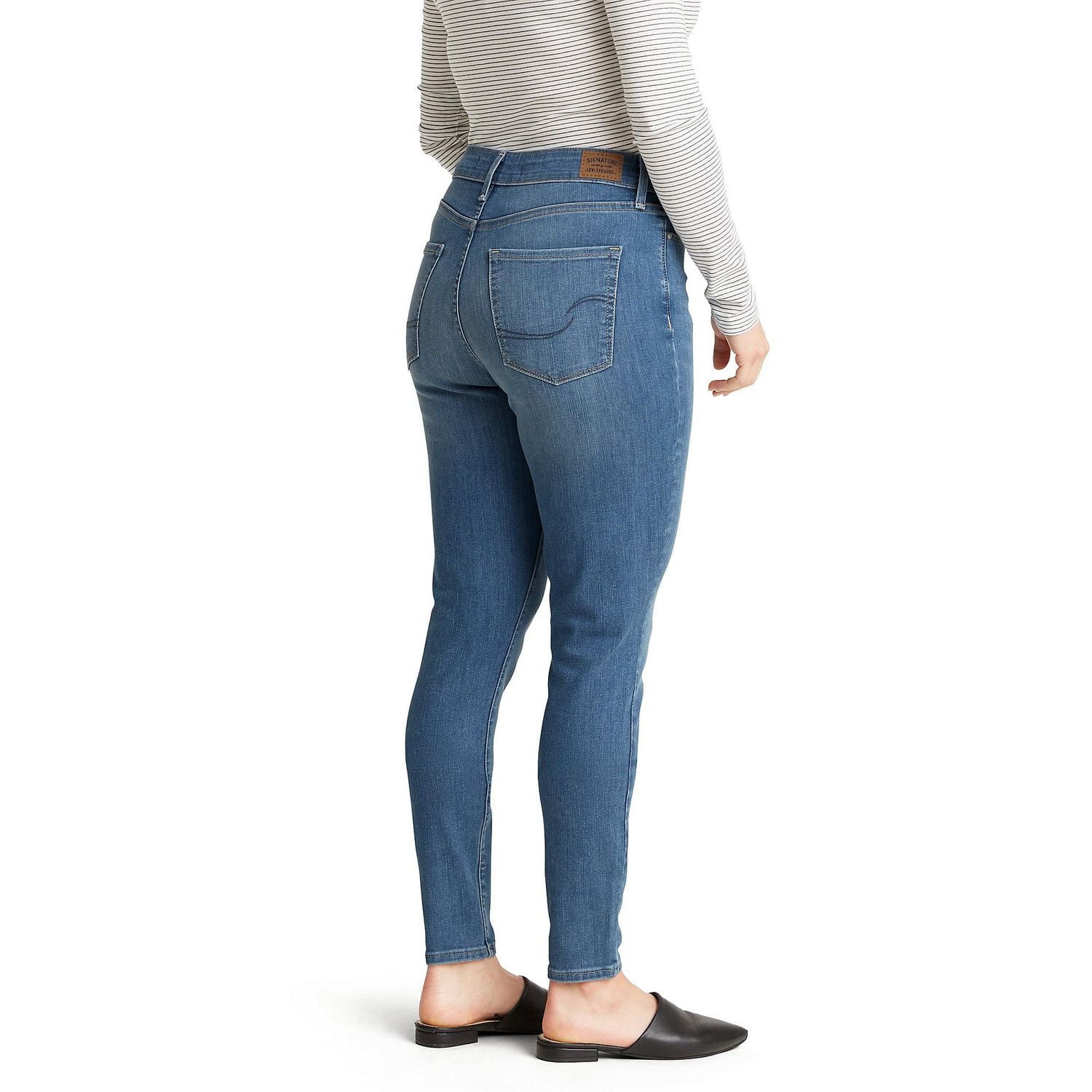 Levi Strauss Signature.™ Women's Simply Stretch Shaping High Rise Super Skinny Jeans, Available sizes: 4 – 18