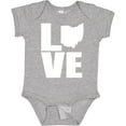 thumbnail image 3 of Inktastic Ohio Love Boys or Girls Baby Bodysuit, 3 of 5