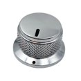 thumbnail image 4 of Perillas de control de potenciómetro Perilla de control de volumen y tono con llave Perillas de pedal de guitarra Perilla portátil tipo sombrero de Gris, 4 of 8
