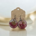thumbnail image 4 of Upcycled Vinyl Record Earrings, 4 of 7