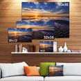 thumbnail image 3 of Waves On the Sand During Sunset - Seashore Canvas Art Print, 3 of 4