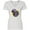 AA-White, variant on Inktastic Colorful Lurking Gator Women's V-Neck T-Shirt