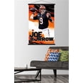 thumbnail image 2 of NFL Cincinnati Bengals - Joe Burrow 22 Wall Poster with Magnetic Frame, 22.375" x 34", 2 of 6