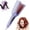 Purple, variant on Explicitu 3D Curling Iron with Negative Ionic Technology, French Wave Hair Styling Tool with 4 Temperature Settings for Creating Smooth Waves, Quick Heat Up for Home & Travel Use