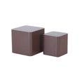 thumbnail image 6 of Newboti Furniture MDF Nesting table set of 2 Chocolate Brown 25192, 6 of 10