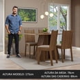 thumbnail image 4 of Juego de Comedor Madesa Marilyn Mesa y 4 Sillas MDF MDP Beige, 4 of 10